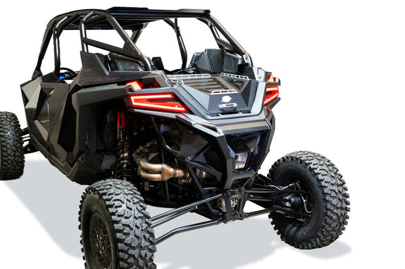 Polaris Rzr Pro R Rear Bumper - Elektric Off Road - Volt Series - Hammer Black - `20-`25